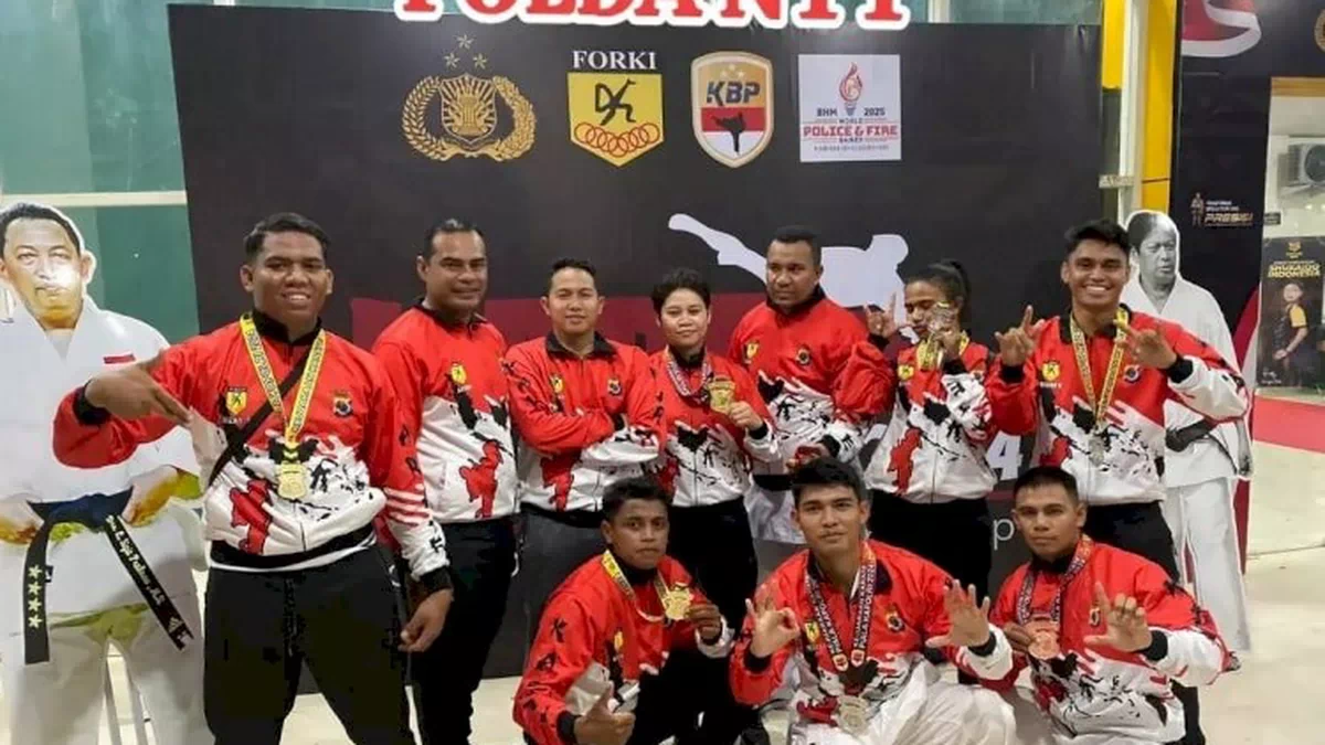 Kapolda NTT Irjen Rudi Darmoko Apresiasi Bripka Andri Erasmus, Karate Polda NTT Ukir Prestasi Nasional