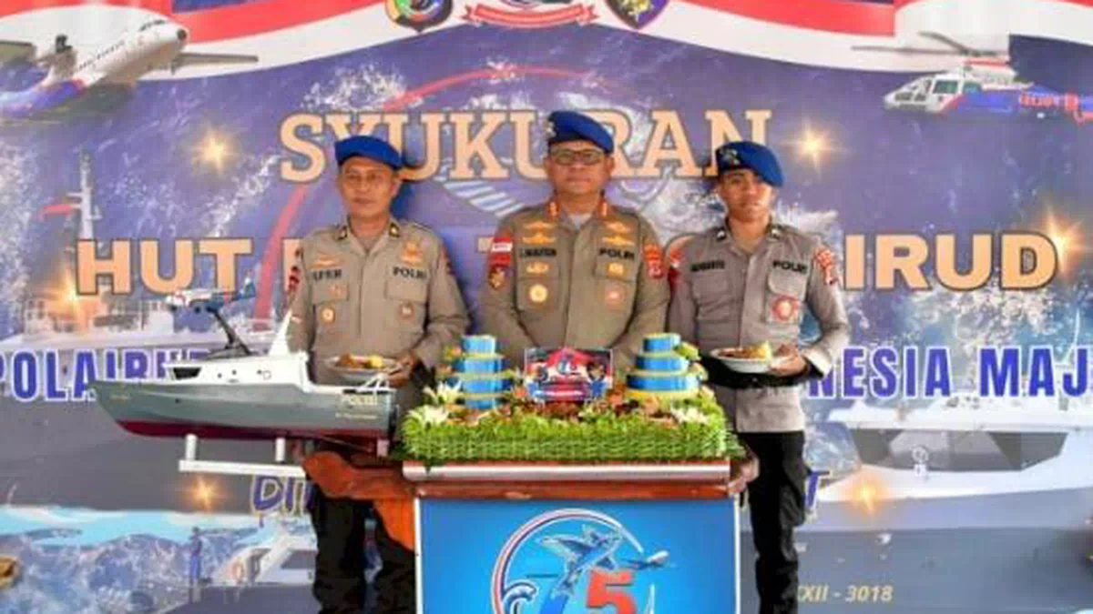 Ditpolairud Polda NTT Gelar Syukuran Sederhana HUT ke-75, Doakan Korban Bencana di Sumatera &amp; Aceh