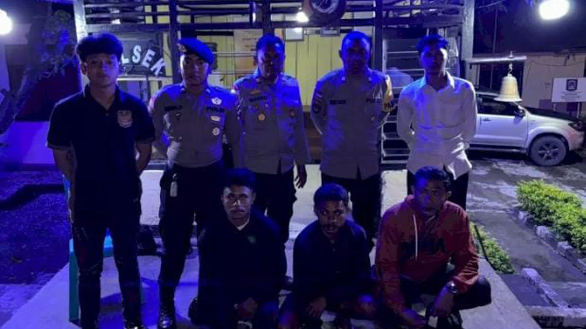 Polres TTS Amankan Tiga Pelaku Penganiayaan Siswa SMA Benlutu yang Viral di Medsos