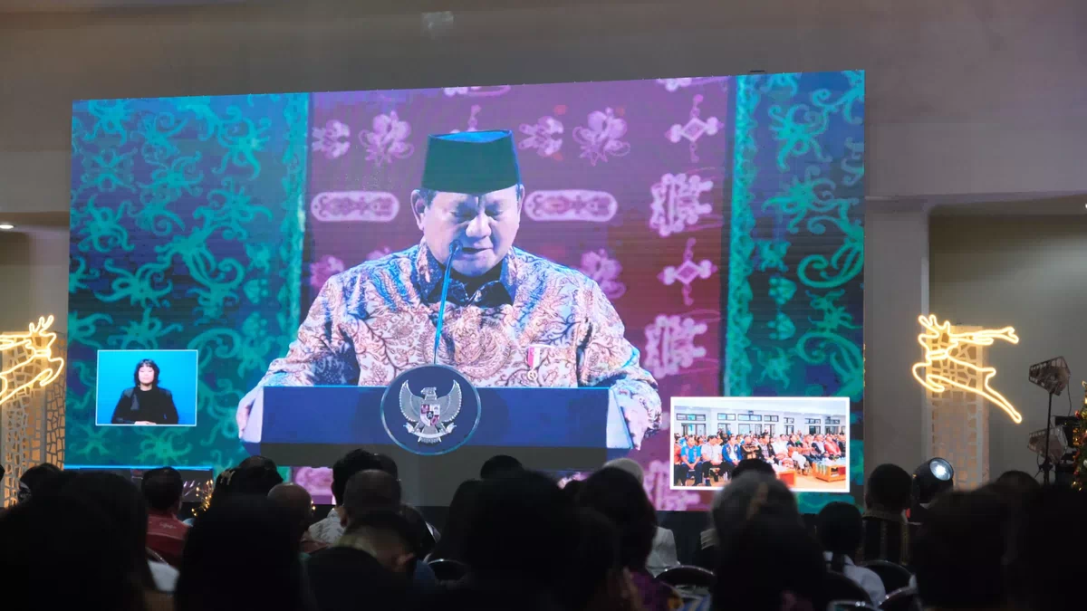 Natal Nasional 2025, Prabowo Bicara Persatuan, Gubernur NTT Soroti Stunting dan Kemiskinan Keluarga