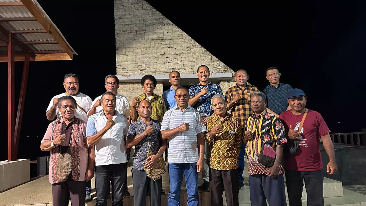 Wagub Jhoni Asadoma Bertemu Tokoh NTT di Papua, Dorong Pembukaan Kembali Jalur Laut Sorong– Kupang