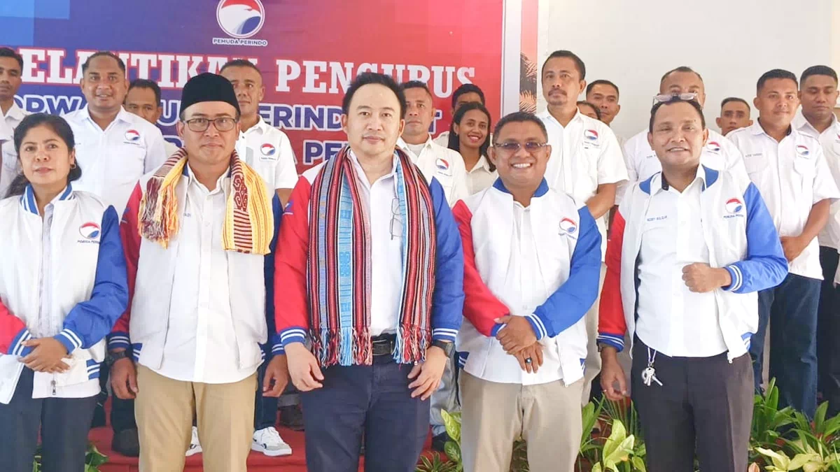 ‎Ary Buraen Resmi Nahkodai Pemuda Perindo NTT