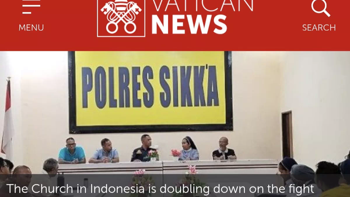 Vatican News Sorot Kasus 17 Anak Korban TPPO, Empat Hilang, Penanganan  Polda NTT Dipertanyakan