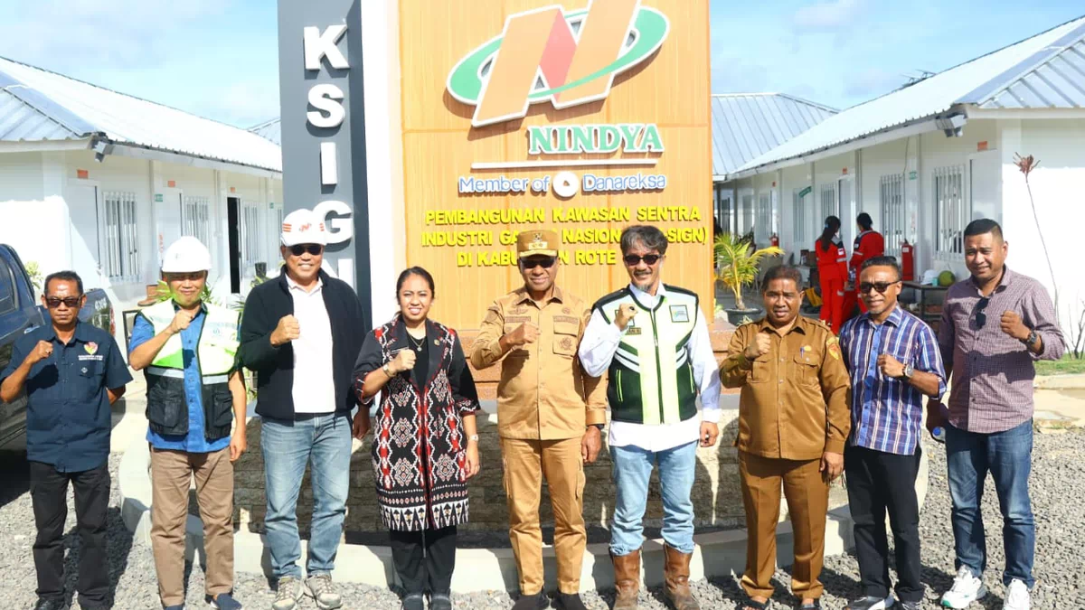 Wagub NTT Tinjau PSN K-SIGN di Rote Ndao, Progres Capai 92 Persen dan Target Serap 26 Ribu Tenaga Kerja