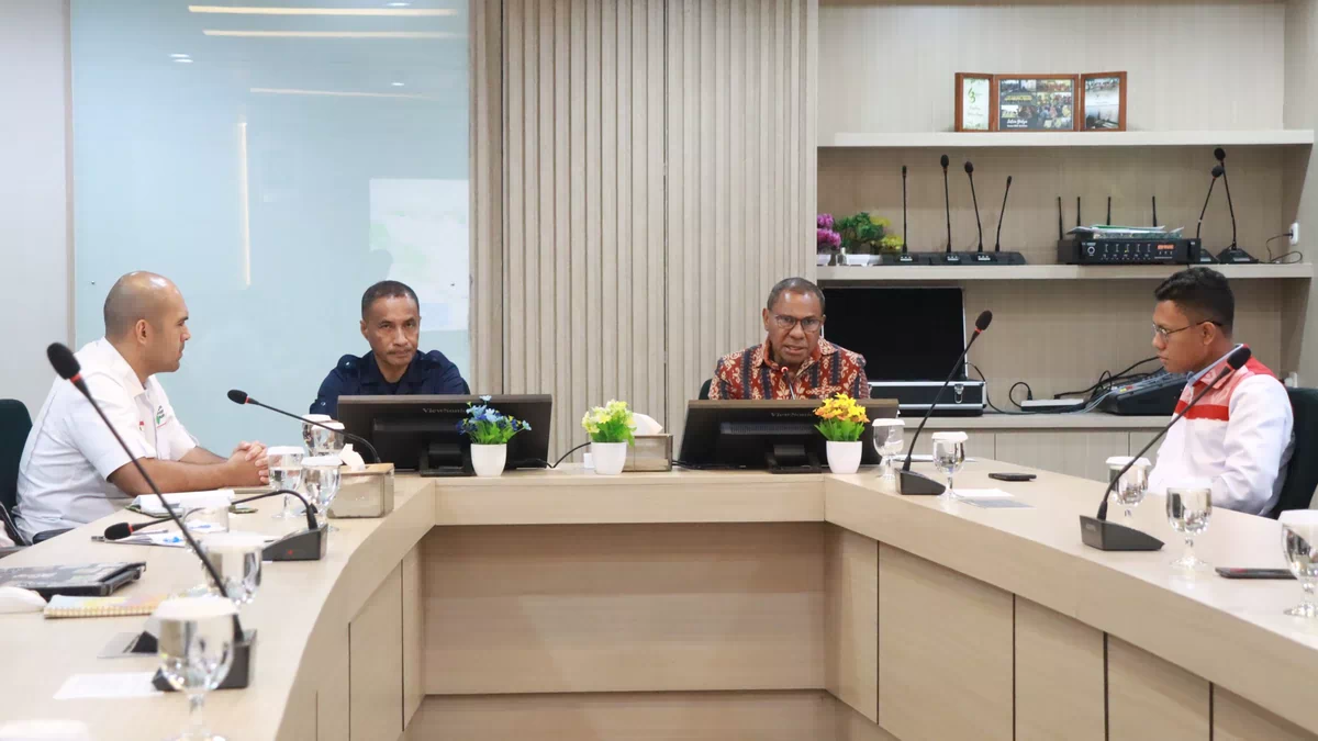 Audiensi dengan PT Agrinas, Wagub Johni Asadoma Dorong Percepat Program Sentra Pangan Nasional di NTT