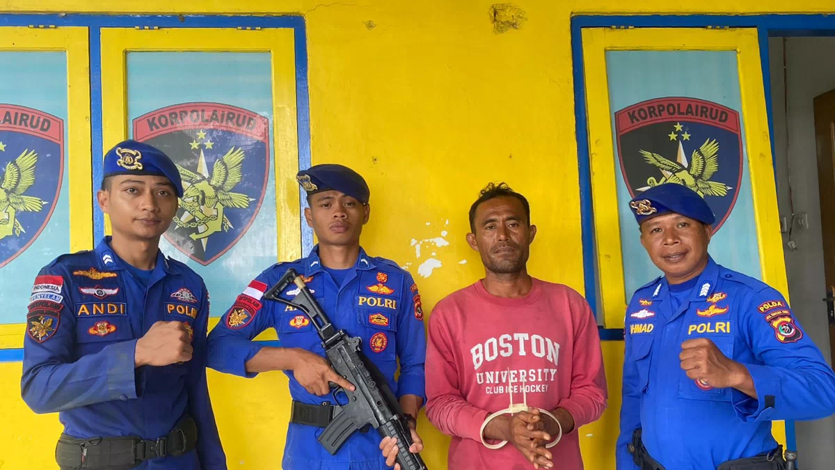 Ditpolairud Polda NTT Ringkus Umar, DPO Destructive Fishing di Perairan Sikka