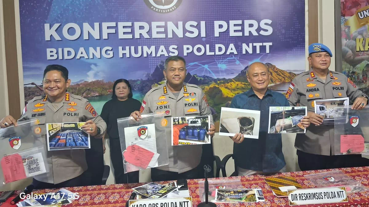 Polda NTT Bongkar Mafia BBM Subsidi, 27 Kasus Terungkap, Ribuan Liter Disita, Dua Polisi Ditahan