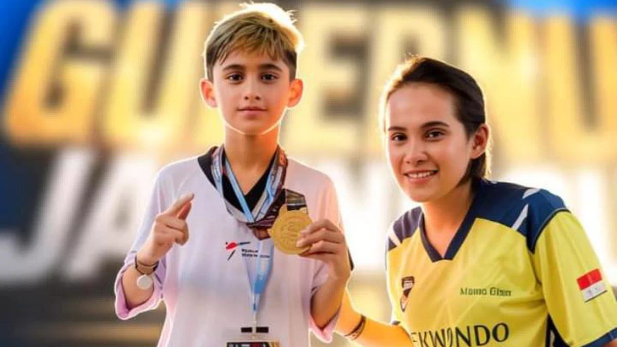 Harumkan Nama NTT, Giancarlo Adoe Juara I Taekwondo Nasional Piala Gubernur Jawah Tengah