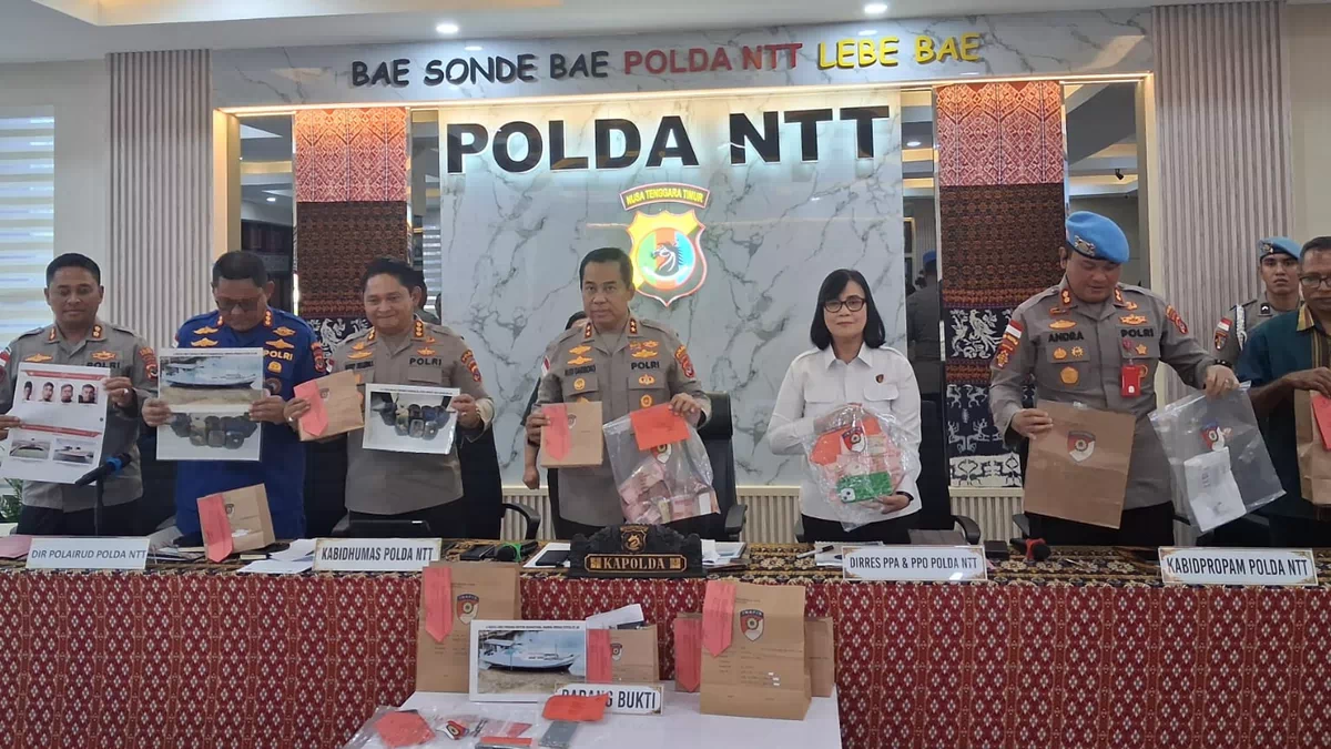 Polda NTT Ungkap Kasus Besar, Ditpolairud Gagalkan Penyelundupan WNA ke Australia dan Dit PPA Selamatkan Puluhan Korban TPPO