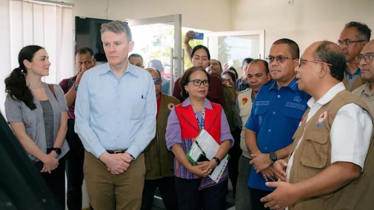 Australia dan NTT Perkuat Sistem Penanggulangan Bencana Berbasis Data