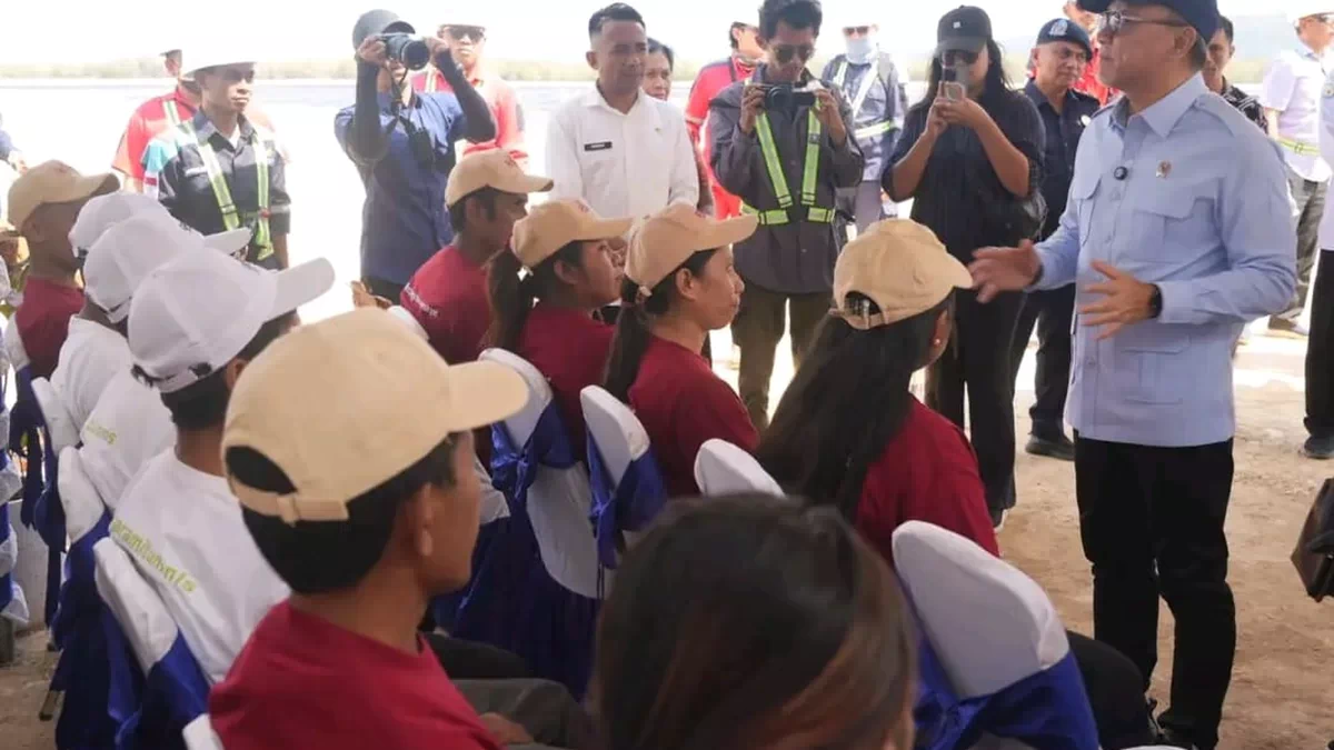 Tiga Menteri Tinjau K-SIGN Rote Ndao, Zulkifli Hasan,Rote Harus Jadi Beranda Depan Industri Garam Nasional