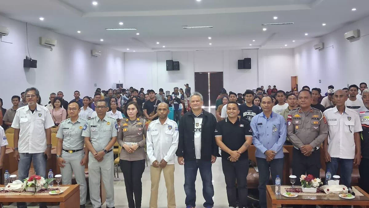 IMI NTT Serukan “Kalau Minum Jangan Berkendara”, 300 Pelajar dan Komunitas Motor Jadi Pelopor Keselamatan