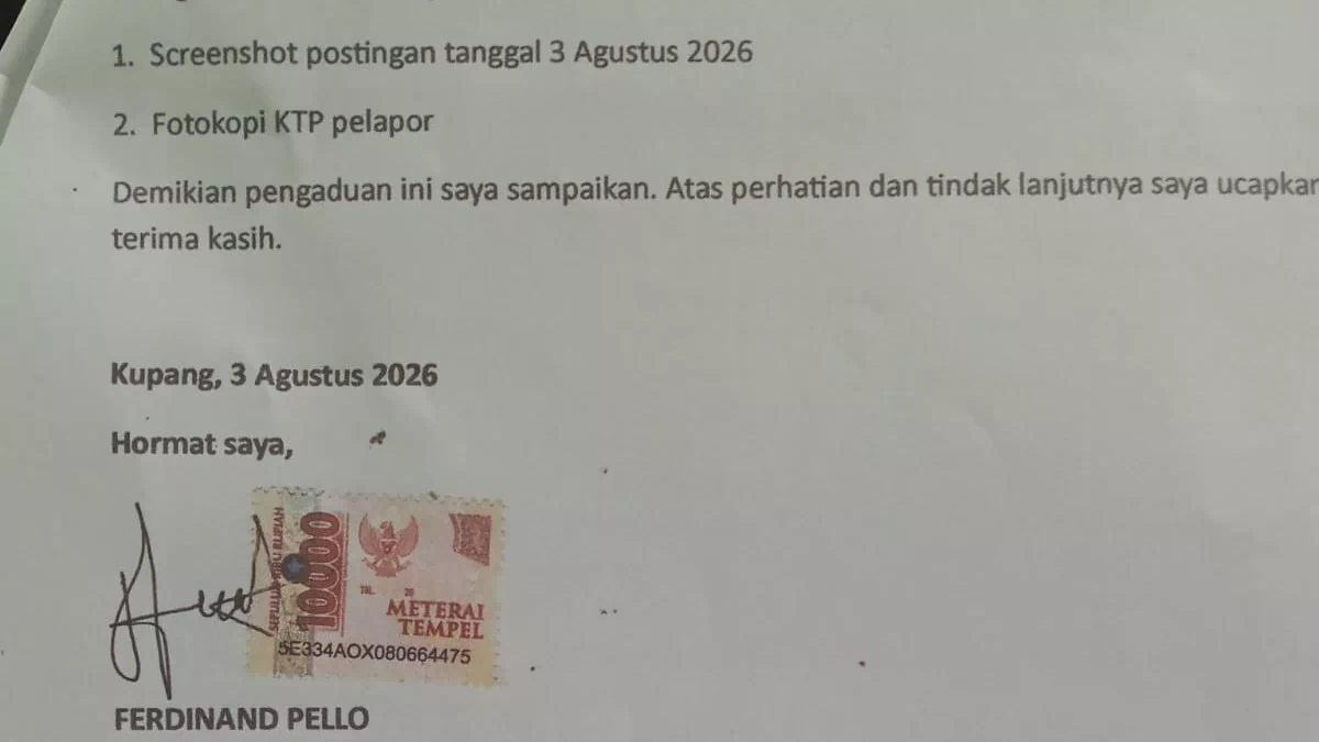 Warga Airnona Adukan Ahmad Talib ke BK DPRD Kota Kupang, Soroti Unggahan “Ternak Dajal”