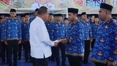 Gubernur NTT Serahkan SK 2.497 PPPK, Ini Garis Start, ASN Harus Berani Pecahkan Masalah dan Berinovasi