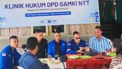 Akses Keadilan Masih Sulit, GAMKI NTT Resmi Buka Klinik Hukum Gratis untuk Jemaat dan Warga NTT