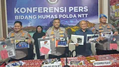 Polda NTT Bongkar Mafia BBM Subsidi, 27 Kasus Terungkap, Ribuan Liter Disita, Dua Polisi Ditahan