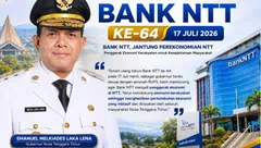 Jelang HUT ke-64, Gubernur Melki Minta Bank NTT Jadi Jantung Ekonomi Daerah & Kesejahteraan Rakyat
