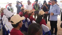 Tiga Menteri Tinjau K-SIGN Rote Ndao, Zulkifli Hasan,Rote Harus Jadi Beranda Depan Industri Garam Nasional