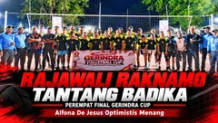 Rajawali Raknamo Tantang Badika di Perempat Final Gerindra Cup, Alfona De Jesus Optimistis Menang