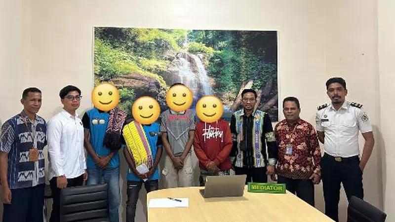 Hakim Fridwan Fina Pimpin Diversi Perdana di PN Atambua, Perkara Pidana Anak Berakhir Damai